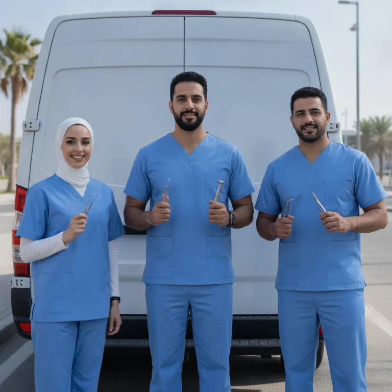 Dentist team in Dubai Silicon Oasis